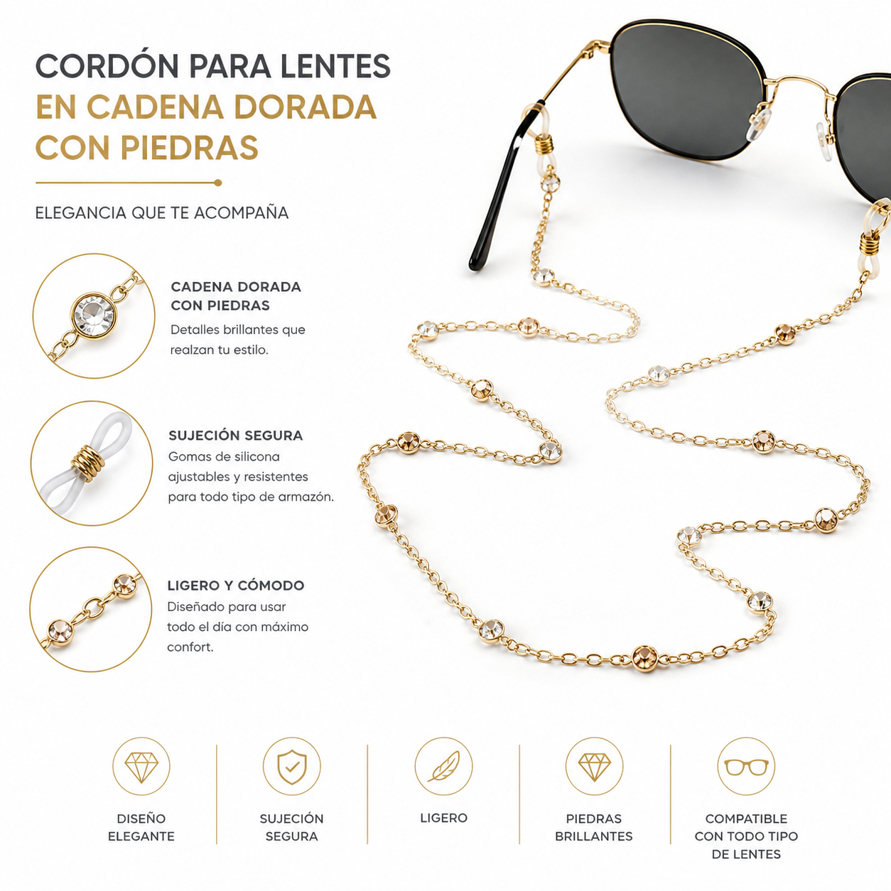 Cordón Porta Lentes